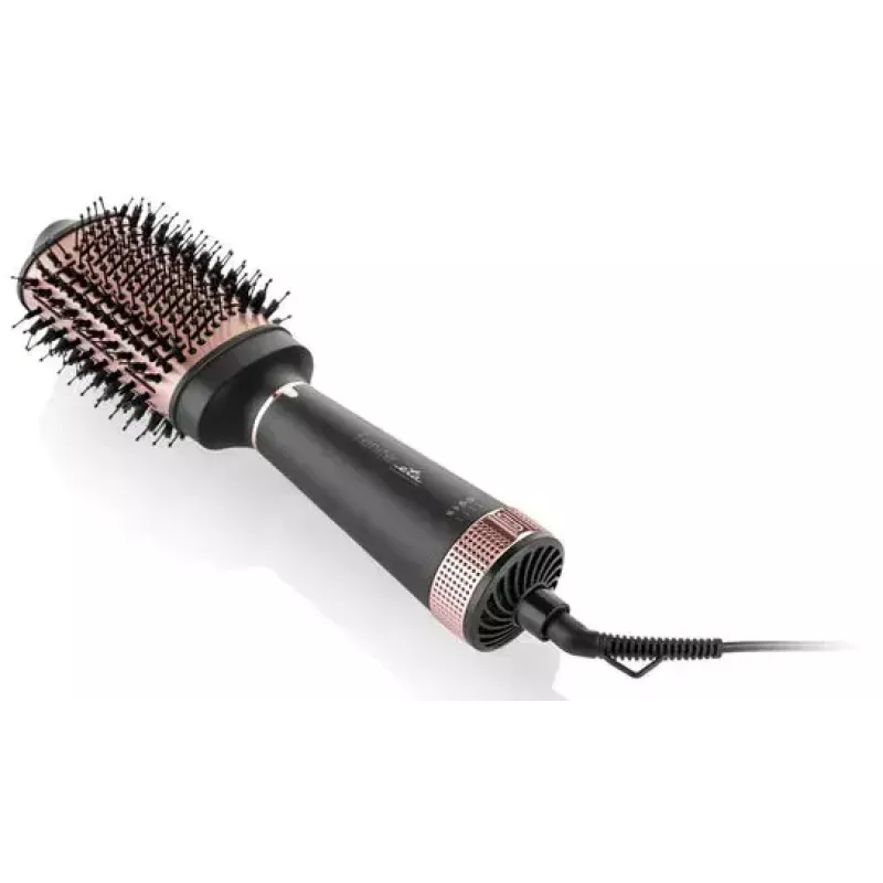 Sukas fēns ETA Fenité Airflow 1300 W, keramikas cilindrs, 3 temperatūras līmeņi, 1,7 m vads, Melns/Rozā