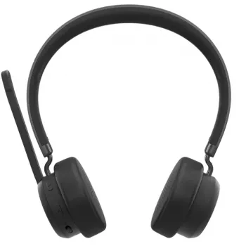 Lenovo 4XD1Q30302 bezvadu austiņas ar mikrofonu, Bluetooth, melnas
