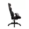 Spēļu krēsls Arozzi Avanti SoftFabric Brown — auduma polsterējums, ergonomisks dizains, regulējams augstums un atzveltnes slīpums