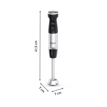 Tefal Quickchef+ HB671830 rokas blenderis 1000 W Melns, Nerūsējošais tērauds