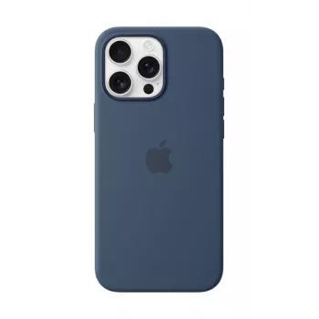APPLE Silikona Maciņš ar MagSafe iPhone 16 Pro Max Denim