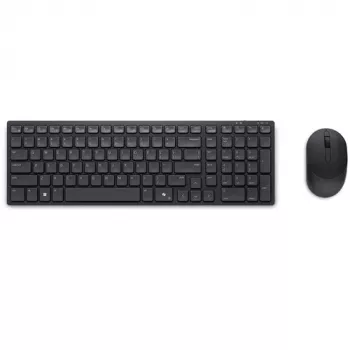 DELL Pro Compact Silent Keyboard and Mouse - KM555 - Krievu (QWERTY)