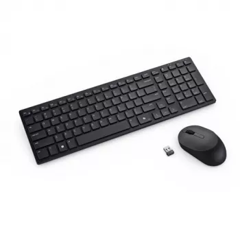 DELL Pro Compact Silent Keyboard and Mouse - KM555 - Krievu (QWERTY)