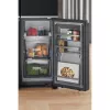 Whirlpool WQ9I FO2BX EF sānu-pie-sānu ledusskapis Brīvstāvošs 592 L Melns