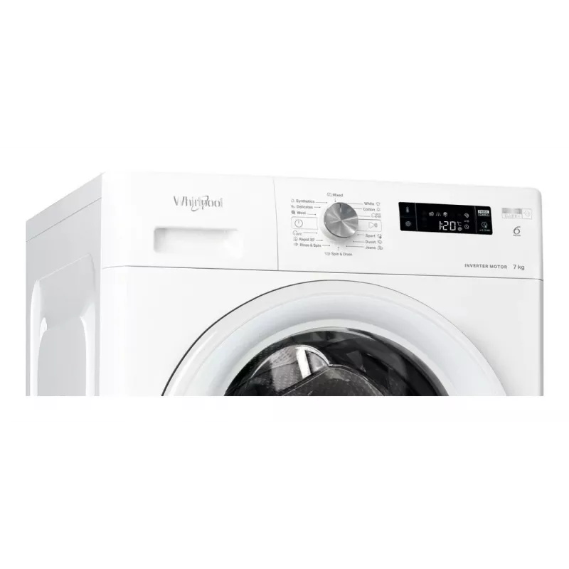 Whirlpool FFS 7469 W EE veļas mazgājamā mašīna Priekšējā ielāde 7 kg 1351 apgr./min Balta