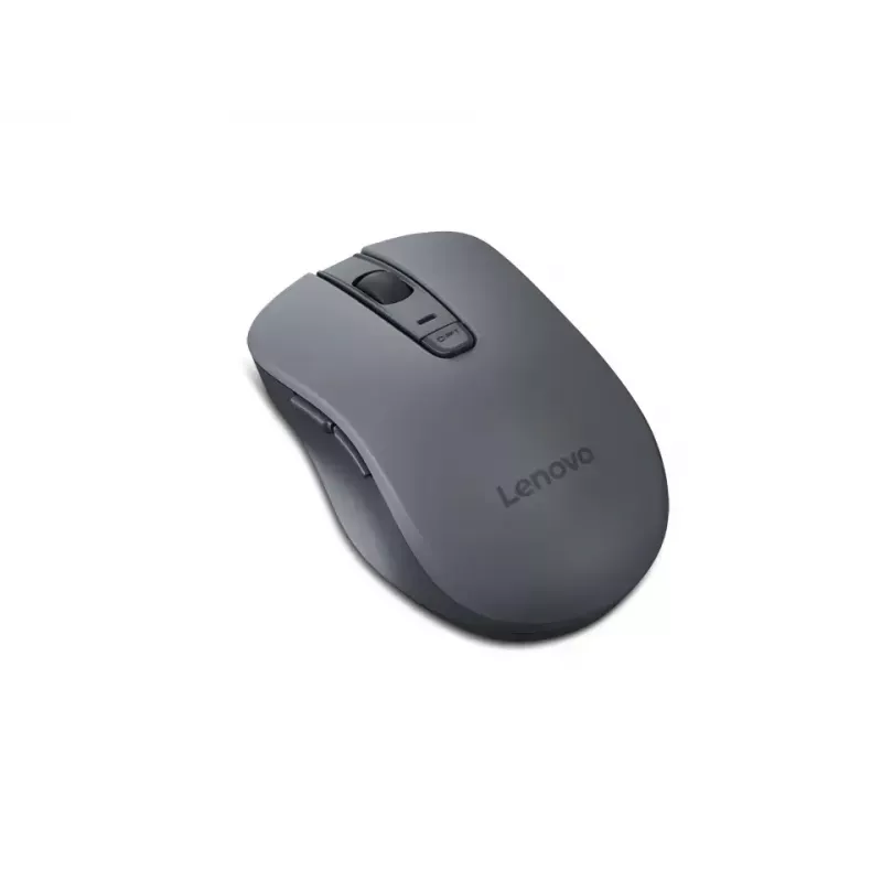 Bezvadu ambidextrous pele Lenovo WL310 Office — Bluetooth, optiskā, 1200 DPI, 6 pogas, ritenītis, pelēka, bateriju darbināma