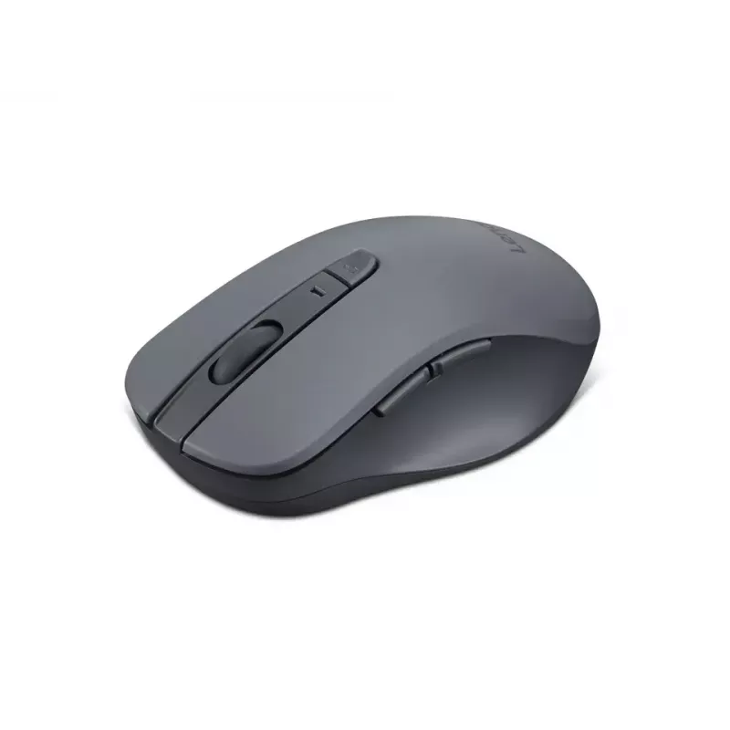 Bezvadu ambidextrous pele Lenovo WL310 Office — Bluetooth, optiskā, 1200 DPI, 6 pogas, ritenītis, pelēka, bateriju darbināma