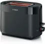 Bosch TAT2M123 tosteris 2 šķēles 950 W Melns