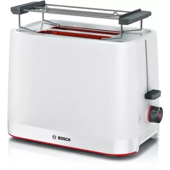 Bosch TAT3M121 tosteris 4 šķēles 950 W Balts