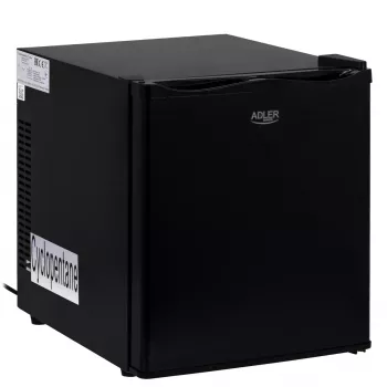 Termoelektriskais dzesētājs Adler AD 8089 28 L – melns, pārnēsājams, 65 W, 35 dB, LED gaisma