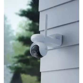 IP Drošības Kamera Reolink Argus Series B440 — 4K Āra Akumulatora, Pan & Tilt, 90° H / 50° V / 110° D, Bezvadu, Balta