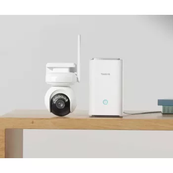 IP Drošības Kamera Reolink Argus Series B440 — 4K Āra Akumulatora, Pan & Tilt, 90° H / 50° V / 110° D, Bezvadu, Balta