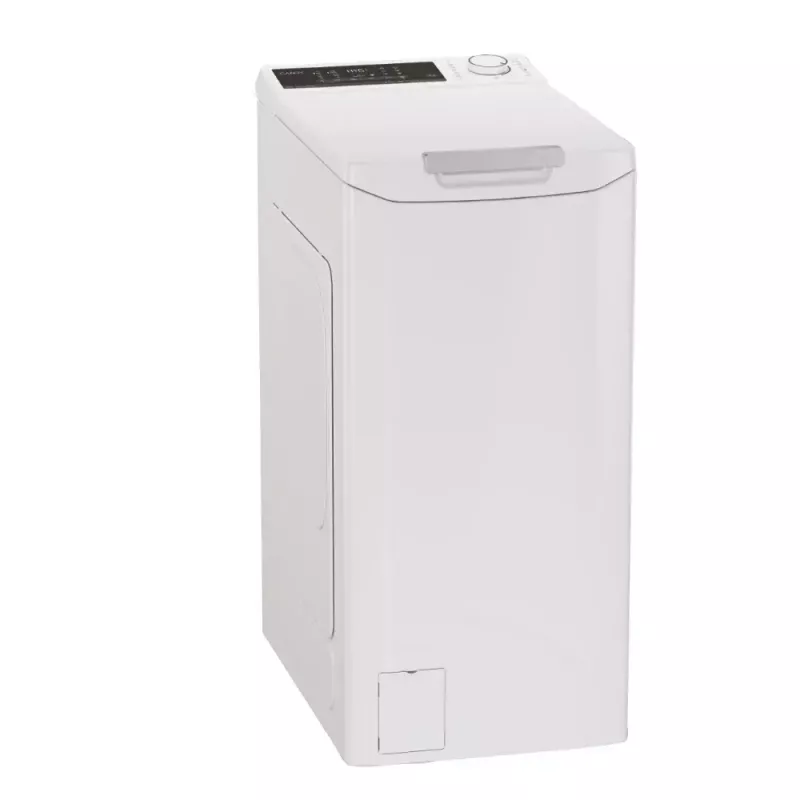 Veļas mazgājamā mašīna ar augšējo ielādi CANDY TCA284TM5-S — 8 kg, 1200 RPM, A energoklase, balta