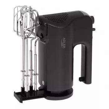 Rokas mikseris Adler AD 4230 550W 5 ātrumi Turbo režīms Melns