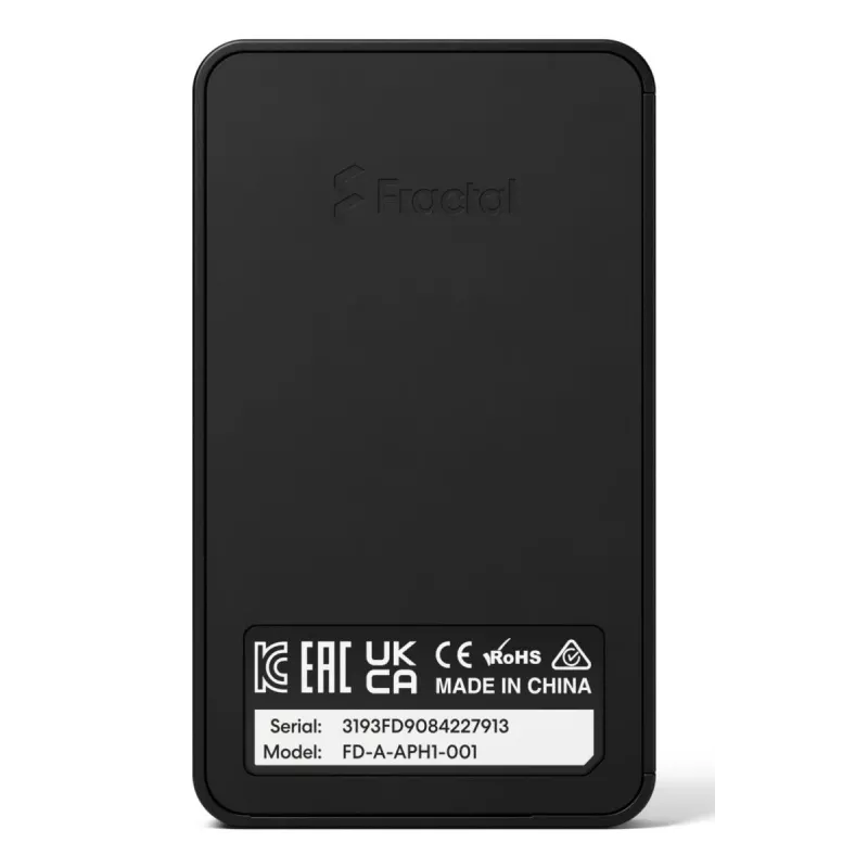 Fractal Design FD-A-APH1-001 4 kontaktu ventilatoru kontrolieris, melns