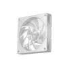 PC korpuss DeepCool CG580 4F WH Midi Tower ATX/Micro ATX/ITX, rūdīts stikls, 3×120mm + aizmugurē 120mm ventilatori, balts