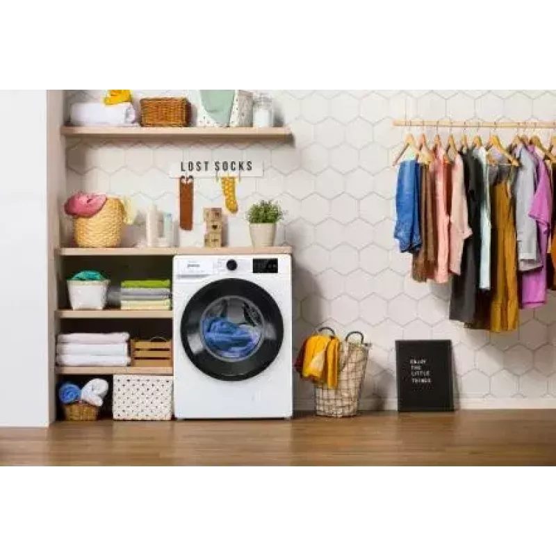 Gorenje WPNEI82A1SWIFI veļas mazgājamā mašīna Priekšējā ielāde 8 kg 1200 RPM Balta