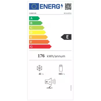 Brīvstāvošs ledusskapis Gorenje RF414EPS4 — 206 L, pelēks