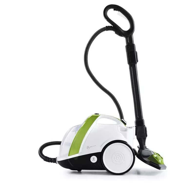 Polti Vaporetto Smart 110 Eco cilindriskais tvaika tīrītājs 1500 W Melns, Zaļš, Balts