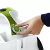 Polti Vaporetto Smart 110 Eco cilindriskais tvaika tīrītājs 1500 W Melns, Zaļš, Balts