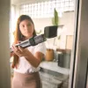 Polti Vaporetto Smart 110 Eco cilindriskais tvaika tīrītājs 1500 W Melns, Zaļš, Balts