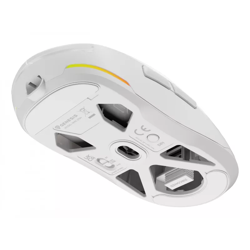 Pele GENESIS NMG-2194 Gaming Ambidextrous Bluetooth + USB Type-C Optiskā 26000 DPI