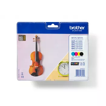 Brother LC127XLVALBP tintas kasetne 4 gab. Oriģināla Melna, Ciāna, Magenta, Dzeltena