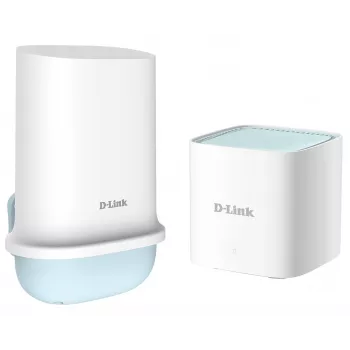 D-Link 5G Wi-Fi 6 komplekts ar ārējo antenu DWP-1010/KT, balts