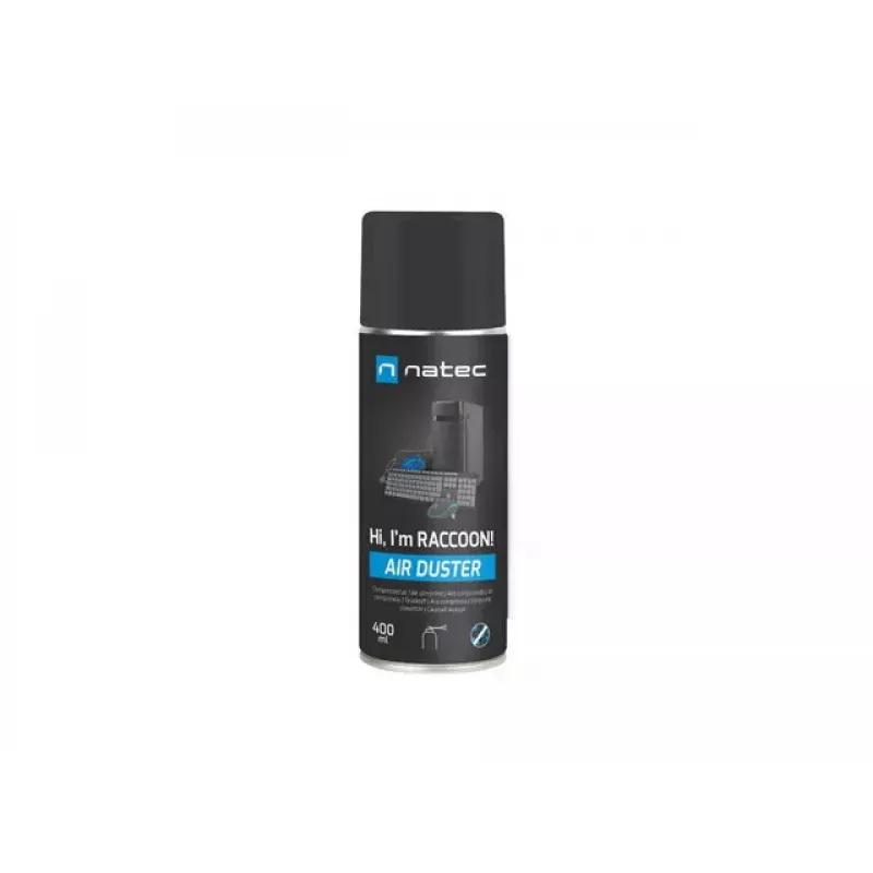 Saspiestā gaisa tīrītājs NATEC Raccoon 400 400 ml