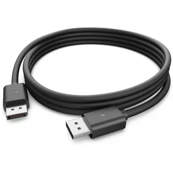 DELL CB325D 1.8 m DisplayPort kabelis melns