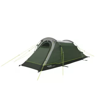 Teltis Outwell Earth 2 — 2-vietīga, kompakta tuneļteltis, zaļa