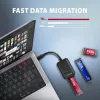 Axagon ADM2-CM USB-C adapter M.2 NVMe SATA 10Gbps Melns