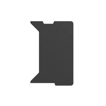 Kompakts biroja galds genesis NDS-2281 Antracītmelnā krāsā, 50 cm dziļums