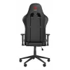 Spēļu krēsls GENESIS Nitro 440 G2, polsterēts sēdeklis, audums/mākslīgā āda, pelēks/melns, max 120 kg, regulējama atzveltne un 1D roku balsti