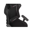 Spēļu krēsls GENESIS Nitro 440 G2, polsterēts sēdeklis, audums/mākslīgā āda, pelēks/melns, max 120 kg, regulējama atzveltne un 1D roku balsti