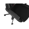 Spēļu krēsls GENESIS Nitro 440 G2, polsterēts sēdeklis, audums/mākslīgā āda, pelēks/melns, max 120 kg, regulējama atzveltne un 1D roku balsti