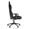 Spēļu krēsls GENESIS Nitro 440 G2, polsterēts sēdeklis, audums/mākslīgā āda, pelēks/melns, max 120 kg, regulējama atzveltne un 1D roku balsti