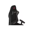 Spēļu krēsls GENESIS Nitro 440 G2, polsterēts sēdeklis, audums/mākslīgā āda, pelēks/melns, max 120 kg, regulējama atzveltne un 1D roku balsti