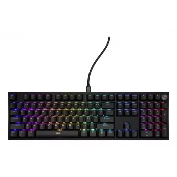 GENESIS THOR 404 mehāniskā tastatūra, USB, QWERTY, melna