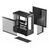 DeepCool CH690 Digital R-CH690-BKNNA0D-G-1 Mid Tower datora korpuss, ATX/micro-ATX/Mini-ITX, 2x rūdīts stikls, 1x 3,5 collu + 3x 2,5 collu vietas diskiem, 8 paplašināšanas sloti, bez barošanas bloka, melns