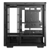 DeepCool CH690 Digital R-CH690-BKNNA0D-G-1 Mid Tower datora korpuss, ATX/micro-ATX/Mini-ITX, 2x rūdīts stikls, 1x 3,5 collu + 3x 2,5 collu vietas diskiem, 8 paplašināšanas sloti, bez barošanas bloka, melns