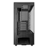 DeepCool CH690 Digital R-CH690-BKNNA0D-G-1 Mid Tower datora korpuss, ATX/micro-ATX/Mini-ITX, 2x rūdīts stikls, 1x 3,5 collu + 3x 2,5 collu vietas diskiem, 8 paplašināšanas sloti, bez barošanas bloka, melns