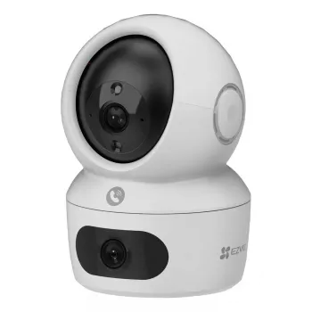 IP drošības kamera EZVIZ H7c Dual 2K (2560×1440), divu objektīvu, iekštelpām, Wi‑Fi/ETH, microSD līdz 512 GB