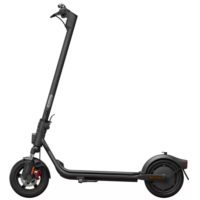 Elektriskais skūteris Ninebot Segway F2 II E — 400 W (maks. 800 W), 10.2 Ah, 20 km/h, sarkans/melns