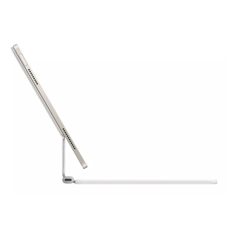 APPLE Magic Keyboard iPad Air 11 collu (M2/M3/M4) - Krievu - Balts