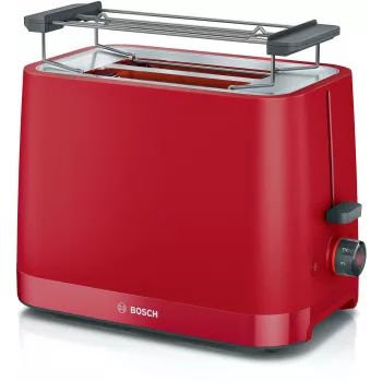 Bosch TAT3M124 tosteris 2 šķēles 950 W Sarkans