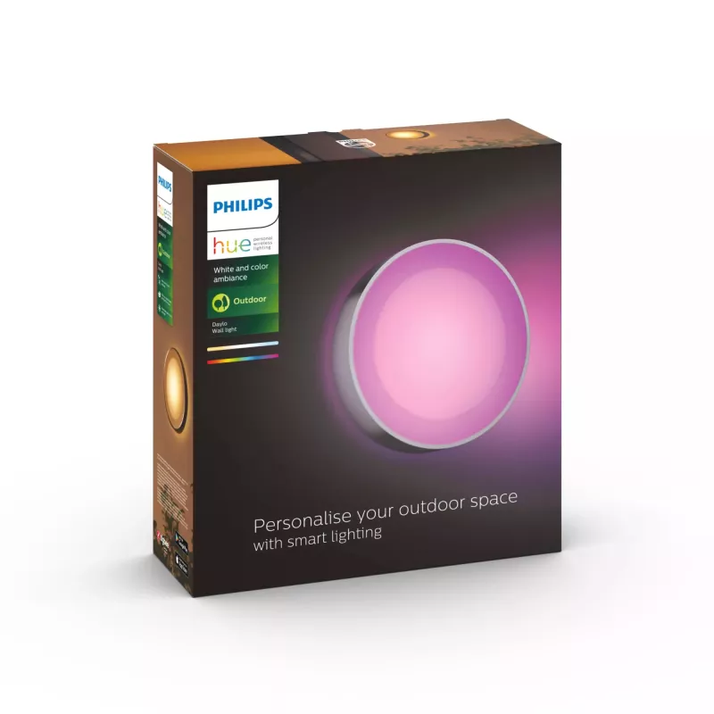 Philips Hue White and colour ambience Daylo āra sienas lampa