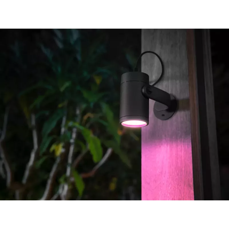 Philips Hue White un krāsu atmosfēras Lily āra prožektors