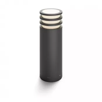 Philips Hue White Lucca āra postamenta lampa, Smart postamenta/staba apgaismojums, Bluetooth/Zigbee, Antracīts, LED, Alumīnijs, E27