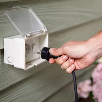 Philips Outdoor 40W barošanas bloks apgaismojumam, melns, IP67